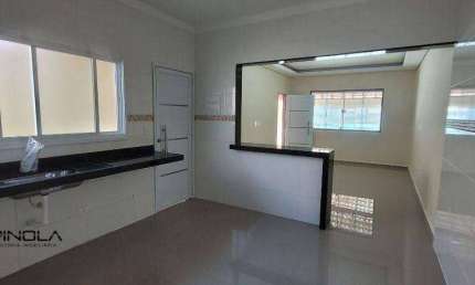 Casa com 2 dormitórios à venda, 110 m² por R$ 585.000,00 - Maracanã - Praia Grande/SP