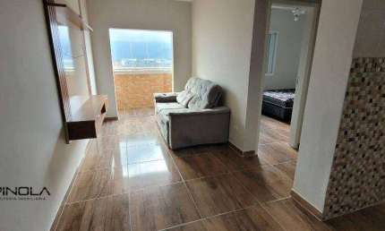 Apartamento com 1 dormitório à venda, 36 m² por R$ 325.000,00 - Caiçara - Praia Grande/SP