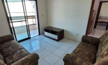 Apartamento com 1 dormitório à venda, 45 m² por r$ 350.000,00 - vila caiçara - praia grande/sp