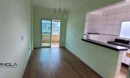 Apartamento com 1 dormitório à venda, 53 m² por R$ 340.000,00 - Vila Caiçara - Praia Grande/SP