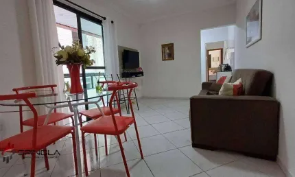Apartamento com 1 dormitório à venda, 50 m² por r$ 310.000,00 - vila guilhermina - praia grande/sp
