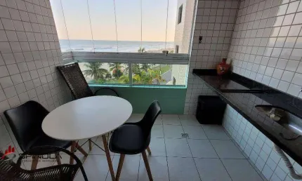 Apartamento com 1 dormitório à venda, 57 m² por R$ 399.000,00 - Balneário Flórida - Praia Grande/SP