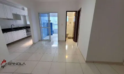 Apartamento com 1 dormitório à venda, 47 m² por r$ 340.000,00 - maracanã - praia grande/sp