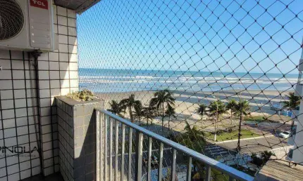 Apartamento com 1 dormitório à venda, 54 m² por r$ 320.000,00 - real - praia grande/sp