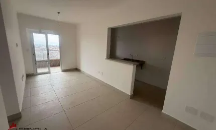 Apartamento com 1 dormitório à venda, 53 m² por r$ 371.000,00 - real - praia grande/sp