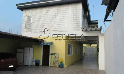 Casa com 3 dormitórios à venda, 190 m² por r$ 850.000 - vila tupi - praia grande/sp