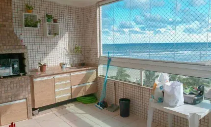 Apartamento com 3 dormitórios à venda, 134 m² por R$ 900.000,00 - Vila Caiçara - Praia Grande/SP