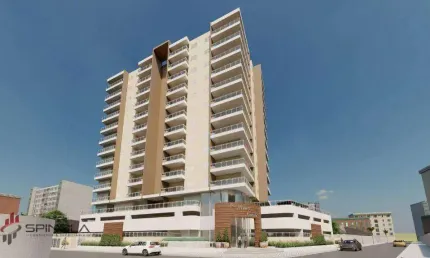 Apartamento com 1 dormitório à venda, 55 m² por R$ 305.000,00 - Vila Caiçara - Praia Grande/SP