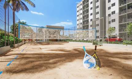Apartamentos de 2 quartos, varanda, vaga de garagem