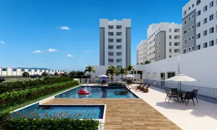 Apartamento com 2 quartos à venda na Rua Inês Mezzano, 250, Parque 10 de Novembro, Manaus