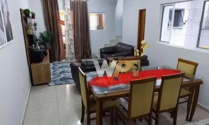Sobrado com 3 dormitórios à venda, 180 m² por R$ 550.000,00 - Piraporinha - Diadema/SP