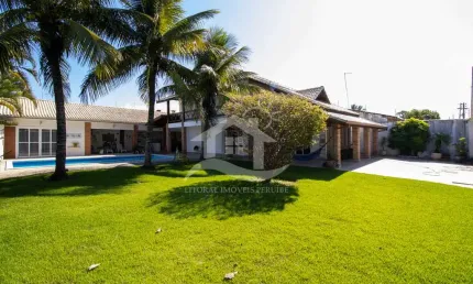 Casa Térrea com piscina à venda , 5 quarto(s),  sendo 3 suíte(s)  no bairro Stella Maris, 700 metros da praia, Peruíbe-SP