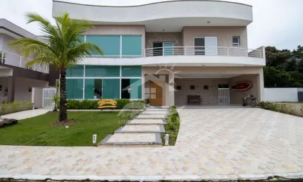 Casa Sobrado Novo à venda , 6 quarto(s),  sendo 6 suíte(s)  no bairro Bougainville Residencial IV, 1000 metros da praia, Peruíbe-SP