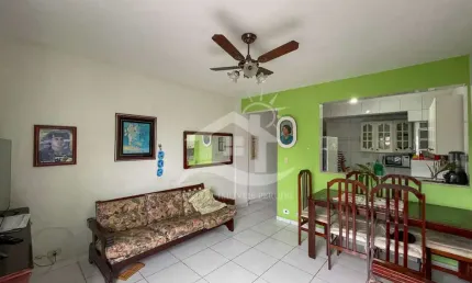 Apartamento Alto à venda , 1 quarto(s),  (EDIFÍCIO ABAREBEBÊ) no bairro Centro, 500 metros da praia, Peruíbe-SP