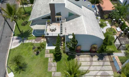 Casa sobrado à venda , 6 quarto(s),  sendo 6 suíte(s)  no bairro bougainville residencial ii, 200 metros da praia, peruíbe-sp