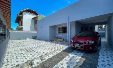 Casa térrea à venda , 3 quarto(s),  sendo 1 suíte(s)  no bairro parque turistico, 800 metros da praia, peruíbe-sp