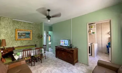 Apartamento Amplo à venda , 2 quarto(s),  sendo 0 suíte(s) (Edifício Vina Del Mar) no bairro São João Batista, 400 metros da praia, Peruíbe-SP