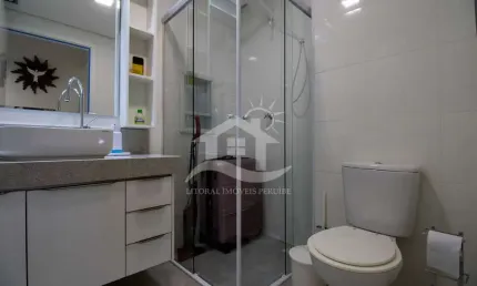 Apartamento Amplo à venda , 2 quarto(s),  sendo 1 suíte(s) (Edificio Tapirema) no bairro Centro, 1100 metros da praia, Peruíbe-SP