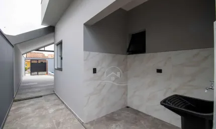 Casa térrea à venda com piscina, 2 quarto(s),  sendo 1 suíte(s)  no bairro park daville, 2000 metros da praia, peruíbe-sp