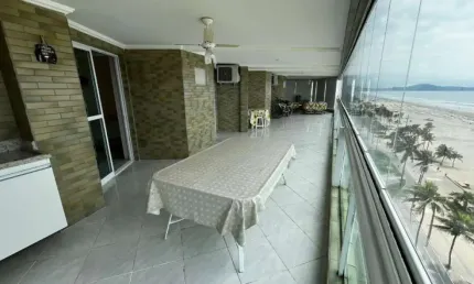 Oportunidade unica apartamento com 4 suites 3 vagas de garagens à venda frente mar ocian.