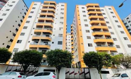 Apartamento com Vista Lateral para o Mar em Praia Grande – Bairro Ocian