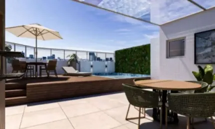 Lançamento! cobertura duplex na aviação 4 suítes 4 vagas!!!