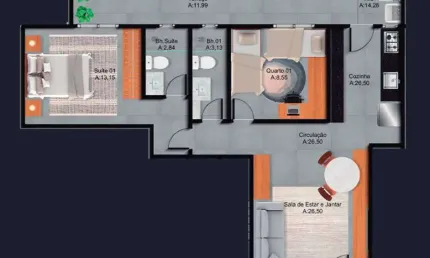 Casa com 2 quartos à venda na Rua Tupi, 476, Tupi, Praia Grande