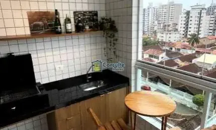Casa com 2 quartos para alugar na Rua Ocian, 526, Cidade Ocian, Praia Grande