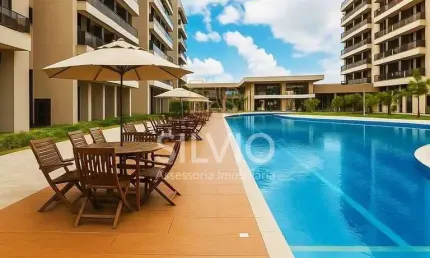 Exclusivo duplex vazado no park sul – 1 suíte, vista livre, 2 vagas e lazer de alto padrão