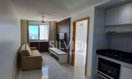 Apartamento 1 quarto mobiliado para locação | águas claras – próximo à estação concessionárias