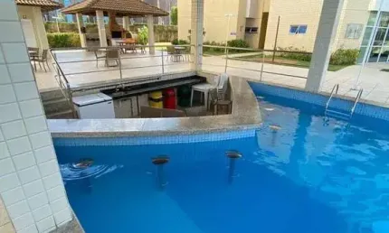 Apartamento com 81m2 no bairro Édson Queiroz. 3 suites completas com 2 vagas. Condominio com área de lazer completa. Fortaleza-CE