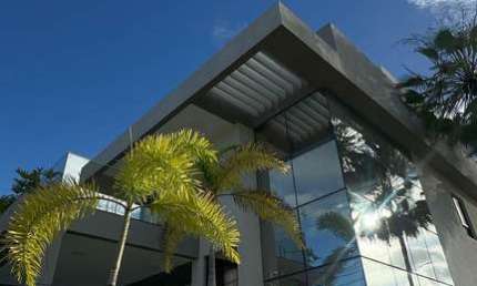 Alphaville terras ceara 2 - Casa em Condomínio mansão 5 suítes varanda piscina e DECK com churrasqueira privativa terras Alphaville Eusébio