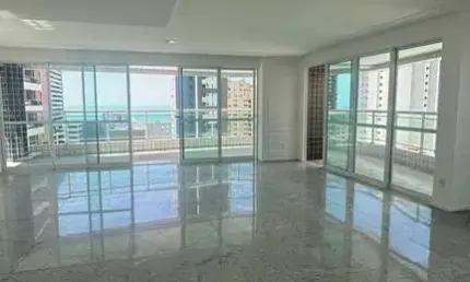Apartamento Alto Padrão na Silvia jathai vista mar com 3 suítes 290 metros no Meireles Fortaleza Ceará