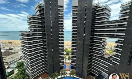 Flat com 1 quarto à venda na Avenida Beira Mar, 2457, Meireles, Fortaleza