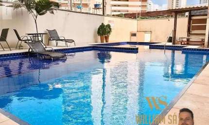 Condomínio Praia Nova - Apartamento 3 suítes 2 vagas 70 metros academia, piscina próximo ao shopping em Papicu, Fortaleza/CE