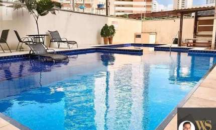 Condomínio Praia Nova - Apartamento 3 suítes 2 vagas 70 metros academia, piscina próximo ao shopping em Papicu, Fortaleza/CE