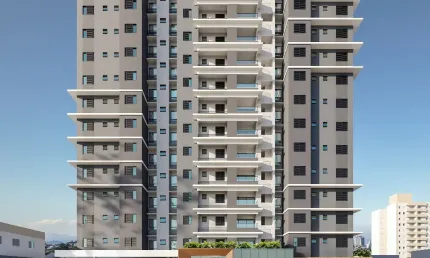 Apto em Construção, com 2 ou 3 Quartos, Varanda Gourmet com Churrasqueira