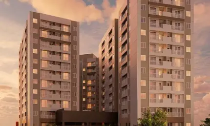 Nort Limão | Construtora Econ | Construção | 39 metros | 02 dormitórios | com varanda | sem vaga