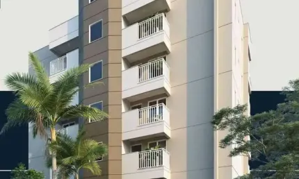 Griffe kizaemon | construtora abiatar | construção | 44 metros | 02 dormitórios | varanda | 01 vaga