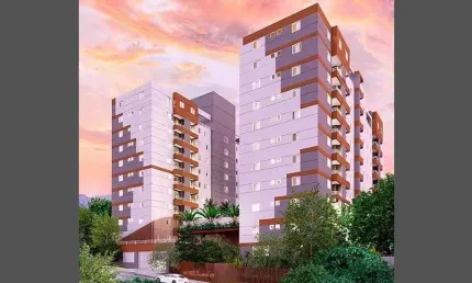 Bosque Club Itaquera | Construtora Grall | Construção | 42 metros | 02 dormitórios | suíte | varanda | 01 vaga