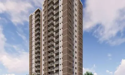 Residencial Maluhia | Construtora Aroka | Pronto | 54 metros | 02 dormitórios | suíte | varanda | 01 vaga