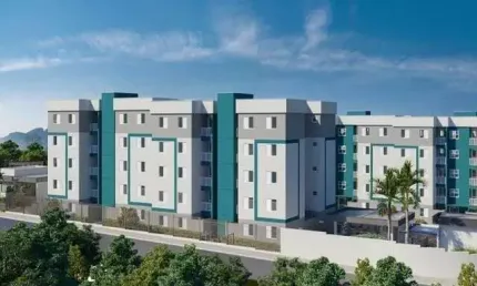 Lyon Residence | Construtora ADN | Construção | 41 metros | 02 dormitórios | varanda | 01 vaga