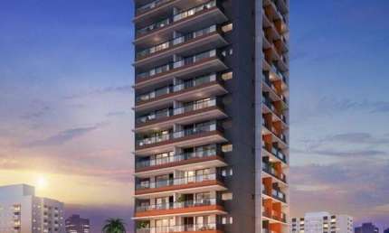 Art.Julia | Construtora C2J | Construção | 28 metros | Studios com varanda | sem vaga