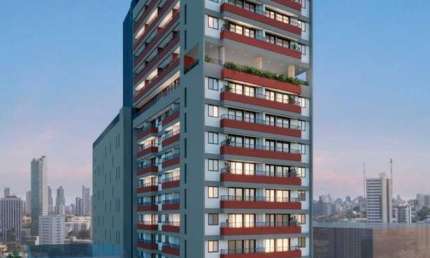Statiton Vila Madalena | Construtora Viver SP | Construção | 27 metros | studio | com varanda