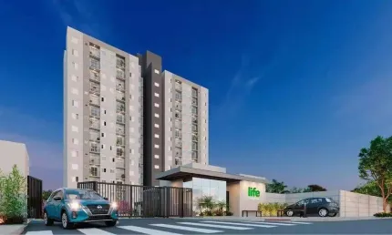 Life Residencial | Construtora Longitude | Construção | 41 metros | 02 dormitórios | varanda | 01 vaga