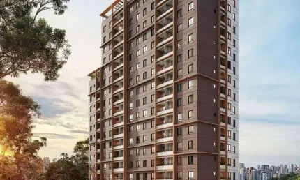 Ori Praça da Árvore | Construtora Paes e Gregori | Construção | 40 metros | 02 dormitórios | varanda | 01 vaga