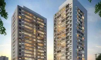 Viccino | Construtora Tarjab | Construção | 60 metros | 02 dormitórios | suíte | varanda gourmet | 01 vaga