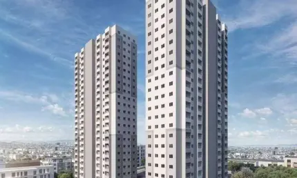 Saint Rose | Construtora MRV | Construção | 38 metros | 02 dormitórios | varanda | sem vaga