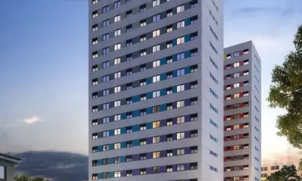 Bem Viver Sousa Lima | Construtora Magik | Construção | 34 metros | 02 dormitórios | sem varanda e vaga