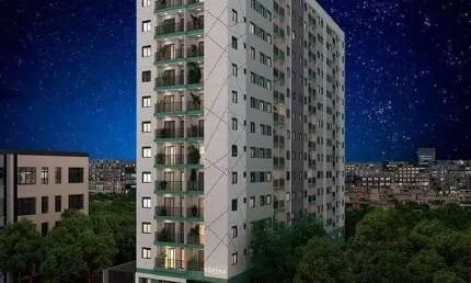 Serena tucuruvi | construtora limac | construção | 35 metros | 02 dormitórios | com varanda | 01 vaga